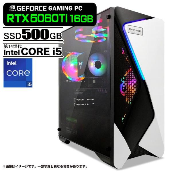 ゲーミングPC デスクトップパソコン COMBAT ZONE S7 GeForce RTX5060T...