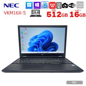 NEC VersaPro VKM16X-5 中古ノート 選べる Win11 or Win10 Office 第8世代 テンキー カメラ [Corei5 8365U メモリ8GB SSD512GB  無線 15.6型 ] ：良品｜whatfun