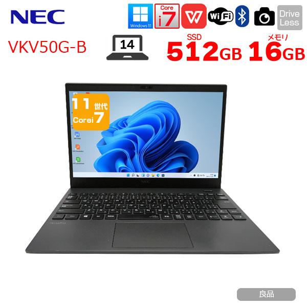 【中古パソコン】NEC VersaPro VKV50G-B ノート Win11 第11世代  カメラ...