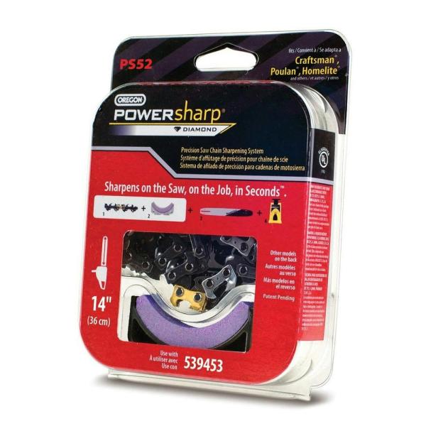 新宮商行 オレゴン(Oregon) OREGON パワーシャープチェーン 砥石付き 14吋(52コマ...