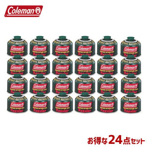 Coleman コールマン 24本セット ガスカートリッジ 純正LPガス燃料 Tタイプ 230g 5...
