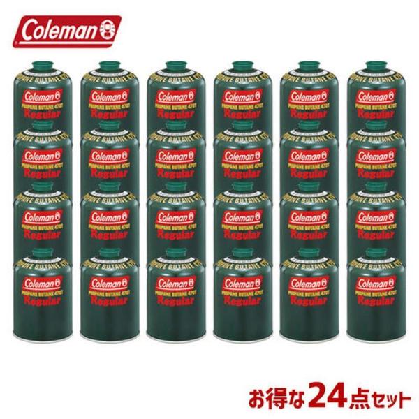 Coleman コールマン ガス缶 ガス ガス燃料 燃料 24本セット ガスカートリッジ 純正LPガ...