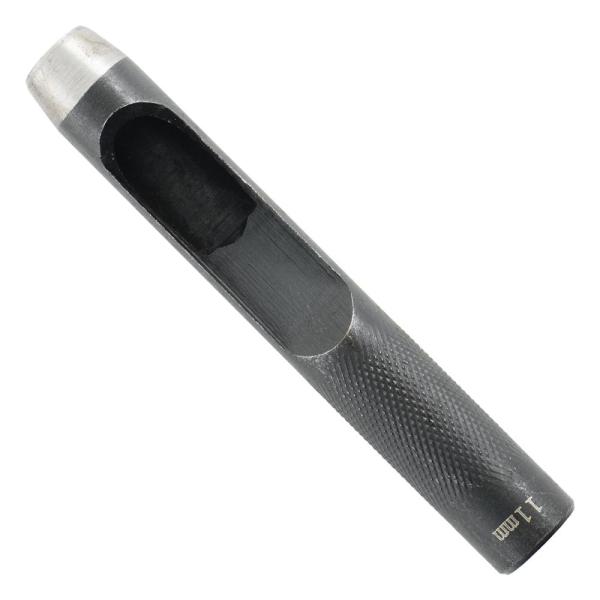 穴あけポンチ 11ミリ 11mm 穴あけ 穴開け ポンチ 穴開けポンチ 皮革 ビニール DIY 工具...