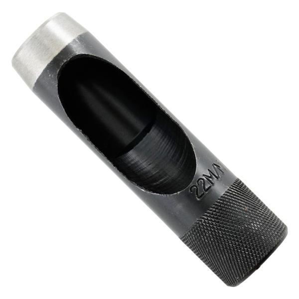 穴あけポンチ 22ミリ 22mm 穴あけ 穴開け ポンチ 穴開けポンチ 皮革 ビニール ゴム 段ボー...