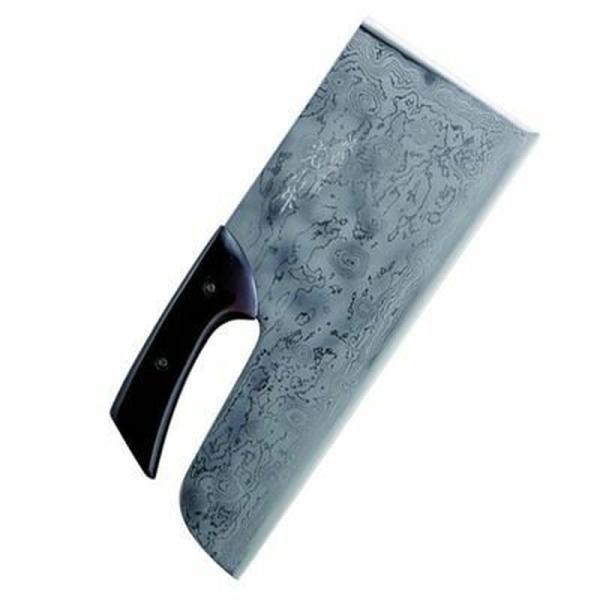 鍛冶宗匠光山作 別打積層麺切庖丁 塗り柄 330mm A-1160