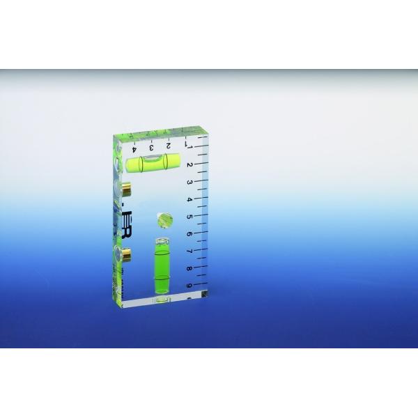 水平器 レベル アクリル ケガキ作業 コンパクト 軽量 見やすい マグネット付き MARVEL マー...