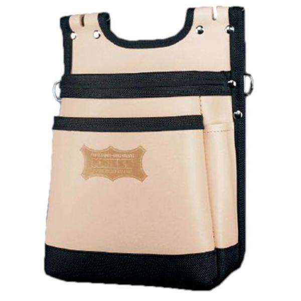 knicks ヌメ革2段建築用腰袋 KNICKS ニックス KNS-201BA 4571337111...