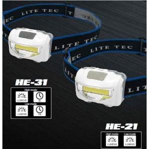 長輝LITETEC LEDヘッドライト電池式3W HE-31｜whatnot