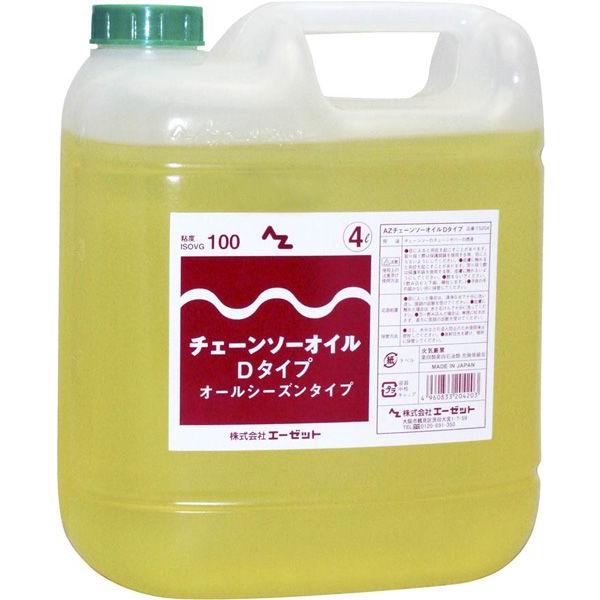 AZ エーゼット チェーンソーオイル 4L D薄型 TS204