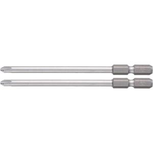 ベッセル VESSEL 40V対応 問題解決ビット ナメない段付きビット 片頭 +2×100mm 2...