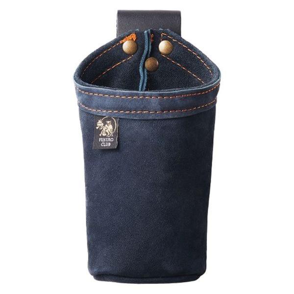 朱雀 ヌバック墨つぼホルダー INDIGO ヌバック 本革 牛革 腰袋 4935833100893