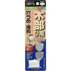 建築の友 ミニエポ 木部用 EP-Ｍ1 DIY 修正 補修 穴埋め 穴うめ 接着 便利 簡単  木製の扉 ドア 門扉 雨戸 障子 柱等 カケ 割れ 家具 イス テーブル 机｜whatnot