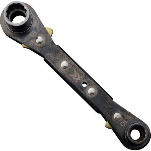 フジ矢 板ラチェットレンチ KUROKIN 黒金 Plate Ratchet Wrench  495...