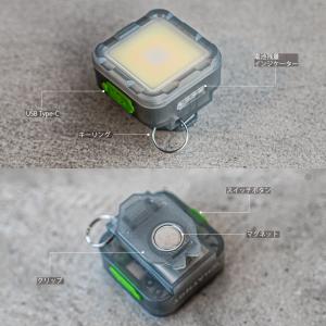 充電式 LED タクティカルクリップライト 防...の詳細画像1