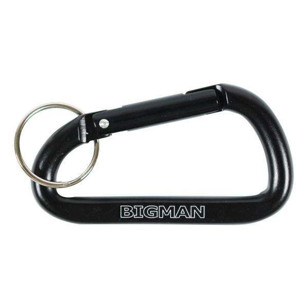 CARABINER カラビナ ブラック AFC1-8BK 固定具 金属リング 道具 工具 アクセサリ...