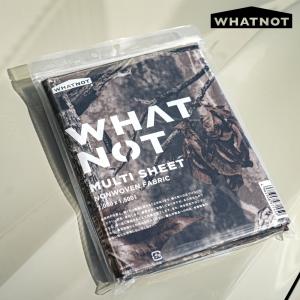 ワットノット WHATNOT マルチシート レジャーシート カモフラージュ