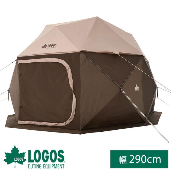 ロゴス logos キャンプ テント ファミリー おしゃれ 大型 タープ 設営簡単 大型ドーム フル...
