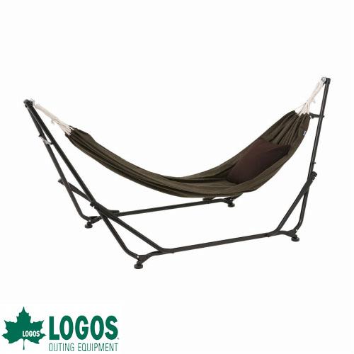 ロゴス logos ハンモック 自立式 スタンド 室内 3way ハンモックチェア チェア収納 室外...