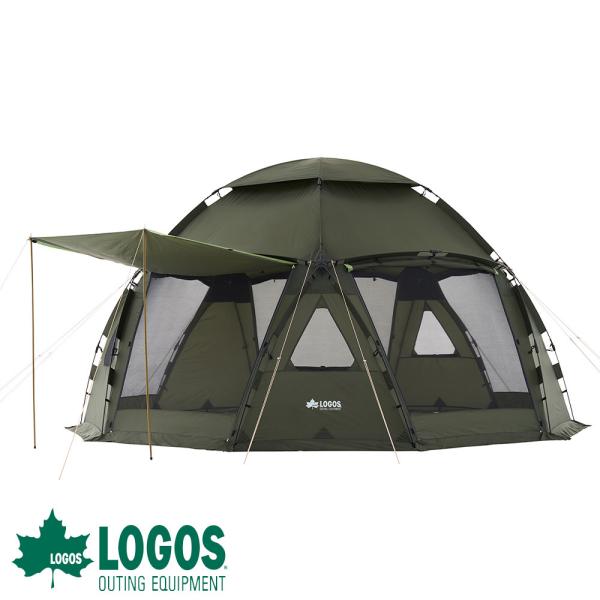テント ドーム型 キャンプ アウトドア ロゴス logos neos スペースベース・デカゴン 50...
