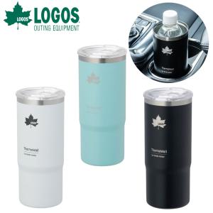 ロゴス logos ThermoWall 真空断熱 カーボトルホルダー ドリンクホルダー タンブラー 保冷 保温 ペットボトルホルダー アウトドア 軽量