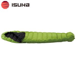 ISUKA イスカ 寝袋 シュラフ 137830 チロル X フレッシュグリーン 最低使用温度6度 4988998137815｜whatnot