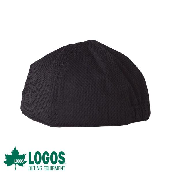 LOGOS ロゴス 55120719 汗取り帽子 ブラック フリーサイズ