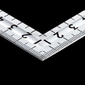 シンワ測定 曲尺小型 溝付 15×30cm