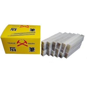 浅野木工所 ハンマー印 石筆 No.10三分角 30本入