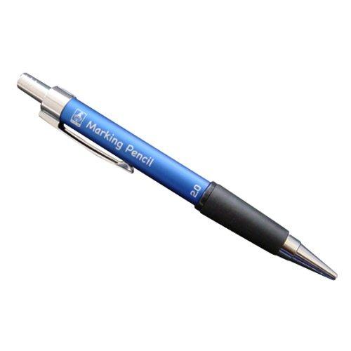 ノック式 鉛筆 えんぴつ たくみ ノック式鉛筆 2.0 青 No.7780 大工道具 墨つけ 基準出...