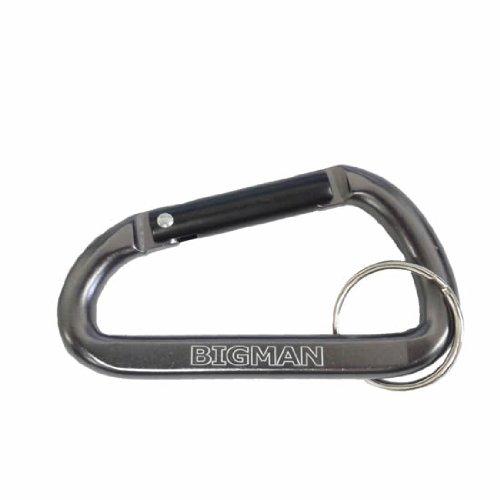 ビッグマン カラビナ CARABINER 80mm AFC1-8GY グレー ネコポス対応