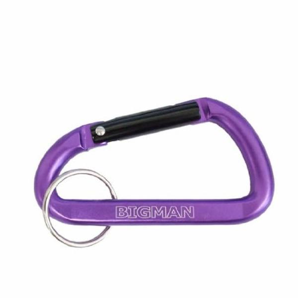 ビッグマン カラビナ CARABINER 80mm AFC1-8PL パープル