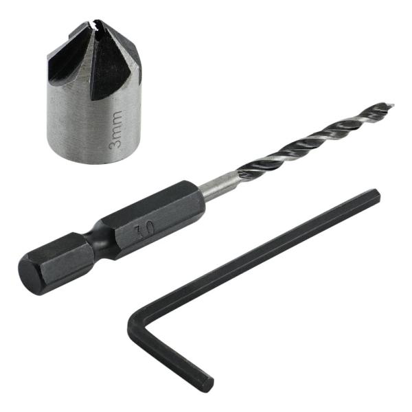 先端工具 工具 作業工具 DIY 大工道具 大工 iHelp ドリル 面取りカッター付下穴ドリル 3...