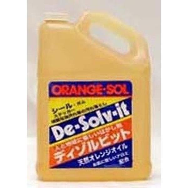 ディゾルビット 業務用 1ガロン 約3.8L オレンジオイル 油汚れ 汚れ落とし 頑固な汚れ パーツ...