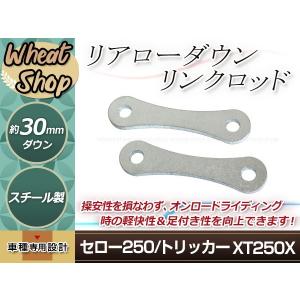 XR250 MD30　ローダウンリンクロッド XR250 MD30 ローダウンリンクロッド - メルカリ