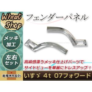 大型商品 いすゞ 4トン 07 フォワード サイド メッキ ブリスター