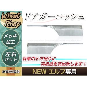 いすゞ 2t NEWエルフ 超低 PM エルフ 標準 ワイド メッキ マッドガード