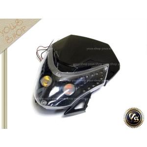 スズキ アドレス V125 マスク 黒/ブラック 外装 エアロマスク V125G