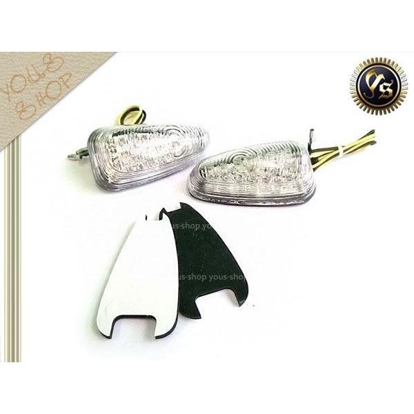 エアロ LED ウインカー 2個セット ZX-14 ZX-10R ZZR1100 GPZ900R