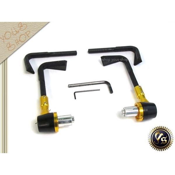 定形外 オフロード オンロード バイク プロテクター レバーガード 金 ZRX400 ZRX1200...