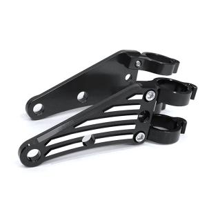 w650ライトステー、ウインカーステー W400 W650 W800 39mm 39φ 39パイ アルミ ビレット ヘッドライト