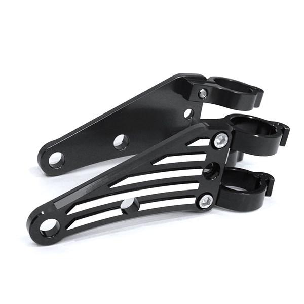 XJR1300 98-07 43mm φ43 43パイ アルミ ビレット ヘッドライト ステー ヘッ...