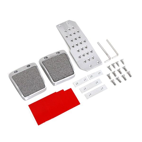 汎用 アルミペダル 車用 MT用 アルミ ペダルカバー アクセル ブレーキ クラッチ マニュアル 滑...