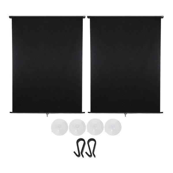 日産 GT-R ロール式 フロント サンシェード  スクリーン 伸縮式 カーテン日よけ ブラック 7...