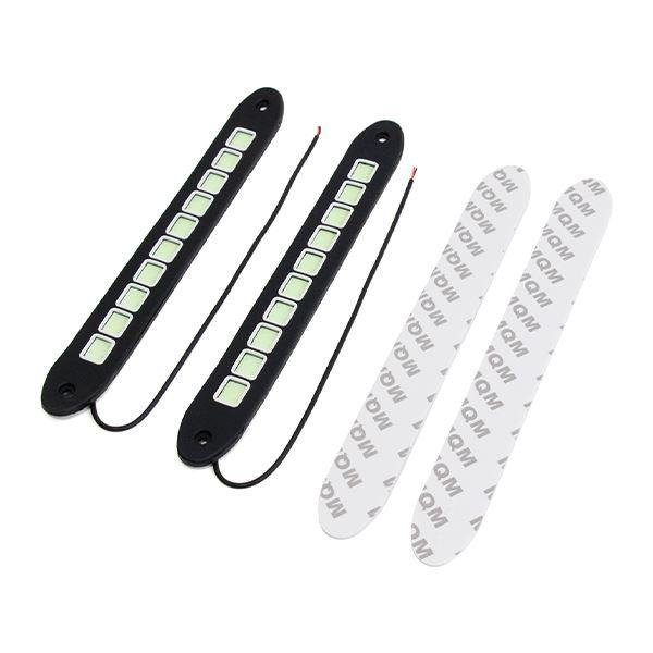 ю 【メール便】 LED デイライト スポットライト COB 防水仕様 薄型タイプ 定電圧回路搭載 ...