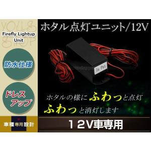 ホタル点灯ユニット LED制御ユニット 汎用 12V車専用 防水仕様