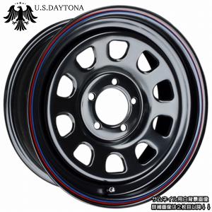 U.S.Daytona デイトナ オフセット+30 PCD114.3 ブラックカラー