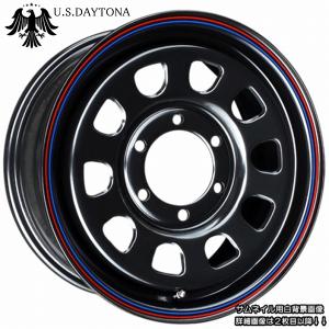 U.S.Daytona デイトナ マットブラックカラー ホイール4本セット 200系