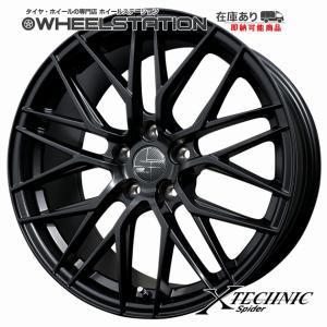 タイヤ・ホイール k.k X-TECHNIC Spider 18x8.0J OFF+50 5H/PCD100 精悍な見た目のスパイダー