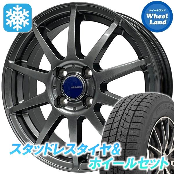 スタッドレスセット ワゴンＲ MH21S、MH22S オブザーブ GIZ3 155/65R13 73...