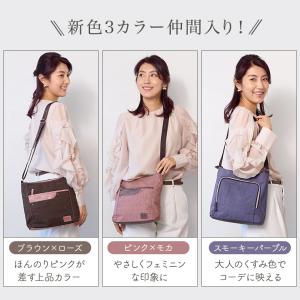 ショルダーバッグ レディース 軽い 60代 斜...の詳細画像4